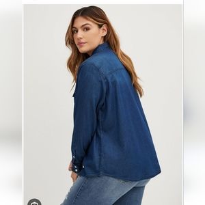 Medium Chambray Button Shirt